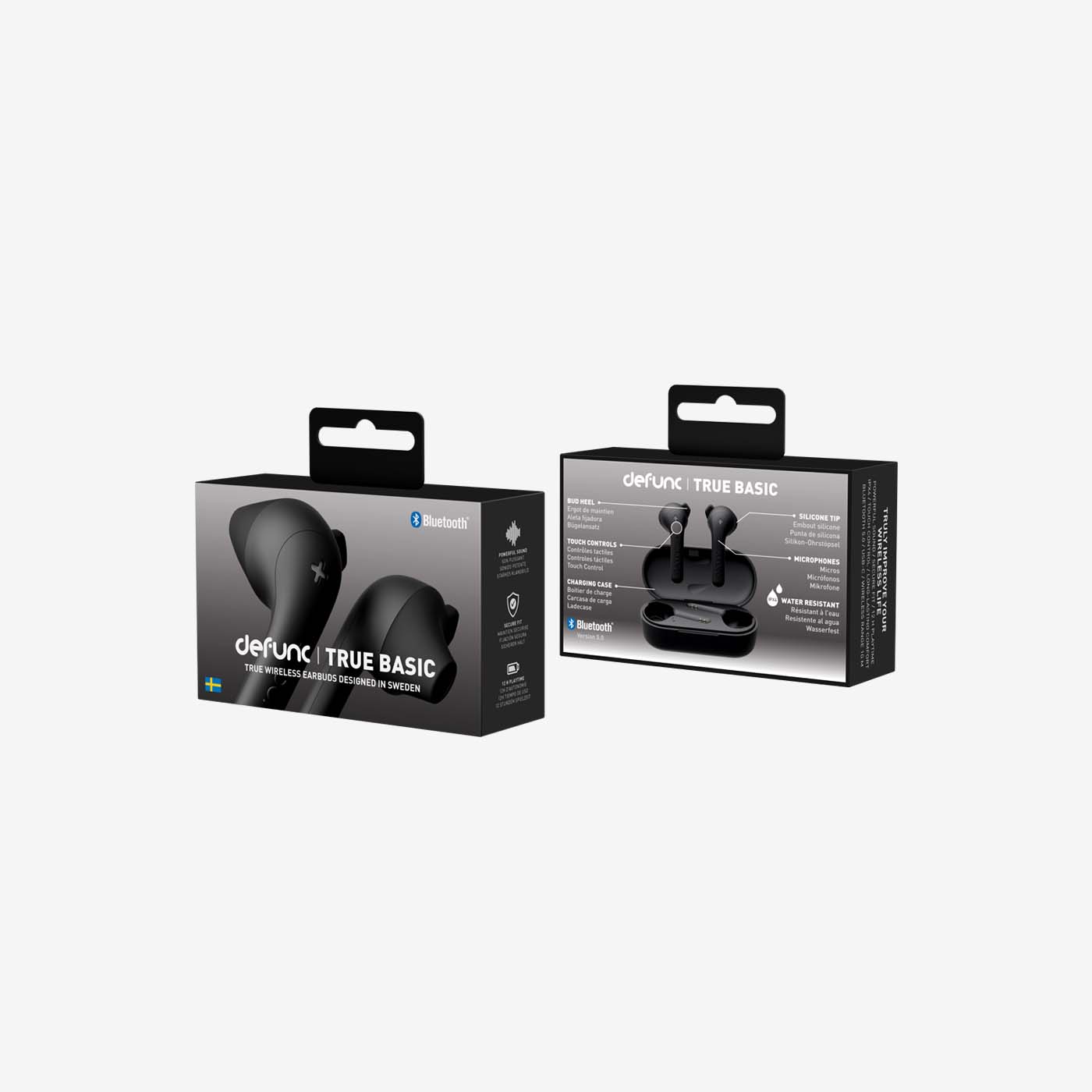 Defunc True Basic - True Wireless - Earbuds - Black